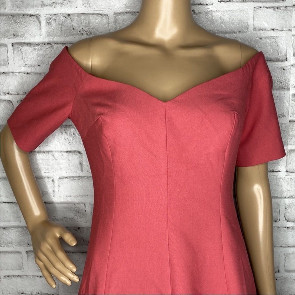 Cinq a sept Kenna rose off the shoulder dress 2 - Picture 8 of 13